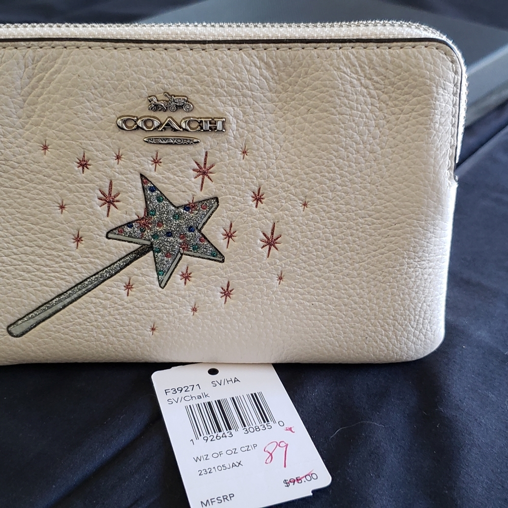 Coach limited addition Wizard of Oz wristlet